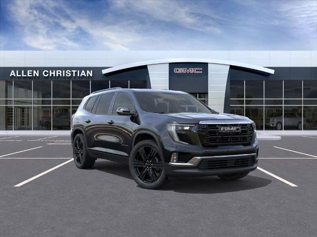 2026 GMC Acadia Elevation in Ebony Twilight Metallic — front three-quarter view