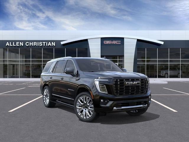 2026 GMC Yukon Denali Ultimate in Onyx Black — front three-quarter view