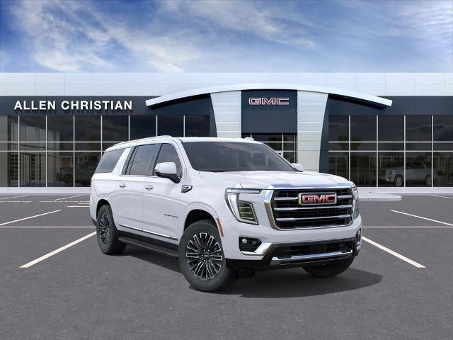 2026 GMC Yukon XL Elevation in Summit White — front three-quarter view