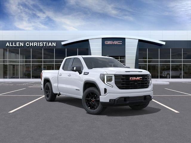 2026 GMC Sierra 1500 Elevation in Summit White — front three-quarter view