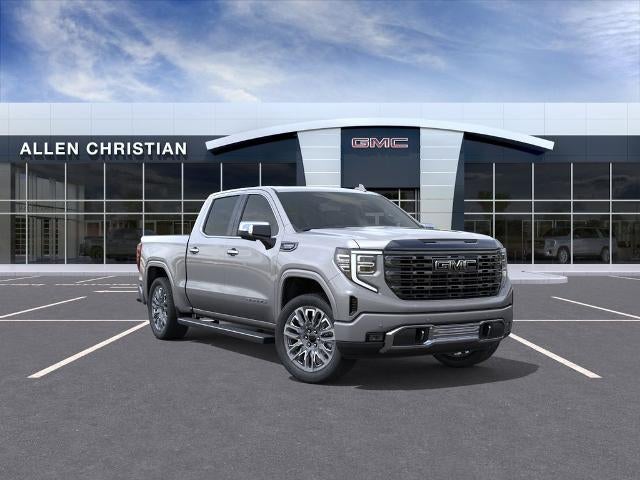 2026 GMC Sierra 1500 Denali Ultimate in Sterling Metallic — front three-quarter view