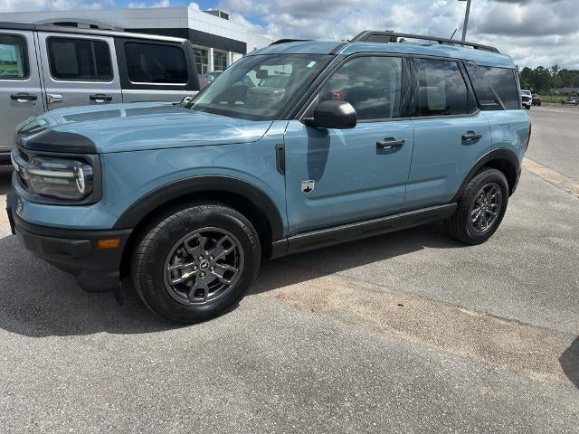 2022 Ford Bronco Sport Big Bend in Blue — front three-quarter view