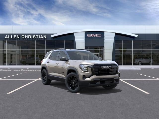 2026 GMC Terrain Elevation in Riverstone Metallic — front three-quarter view