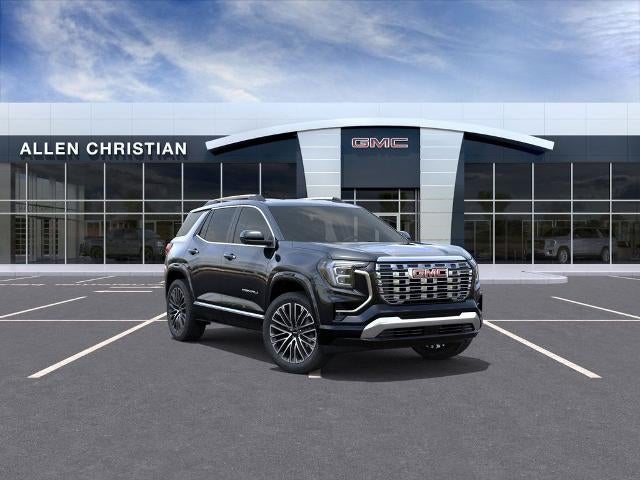 2026 GMC Terrain Denali in Ebony Twilight Metallic — front three-quarter view