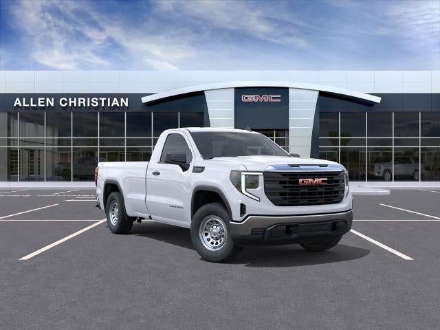 2026 GMC Sierra 1500 Pro in Summit White — front three-quarter view