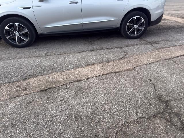 2022 Buick Enclave Essence in Quicksilver Metallic — front three-quarter view