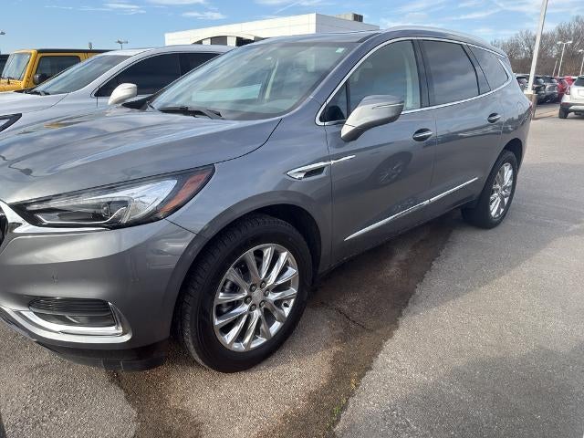 2020 Buick Enclave Premium in Satin Steel Metallic — front three-quarter view